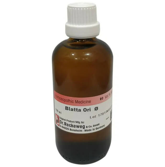 Dr. Reckeweg Blatta Ori Mother Tincture Q