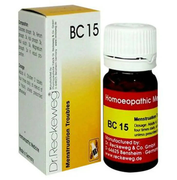 Dr. Reckeweg Bio-Combination 15 (BC 15) Tablets