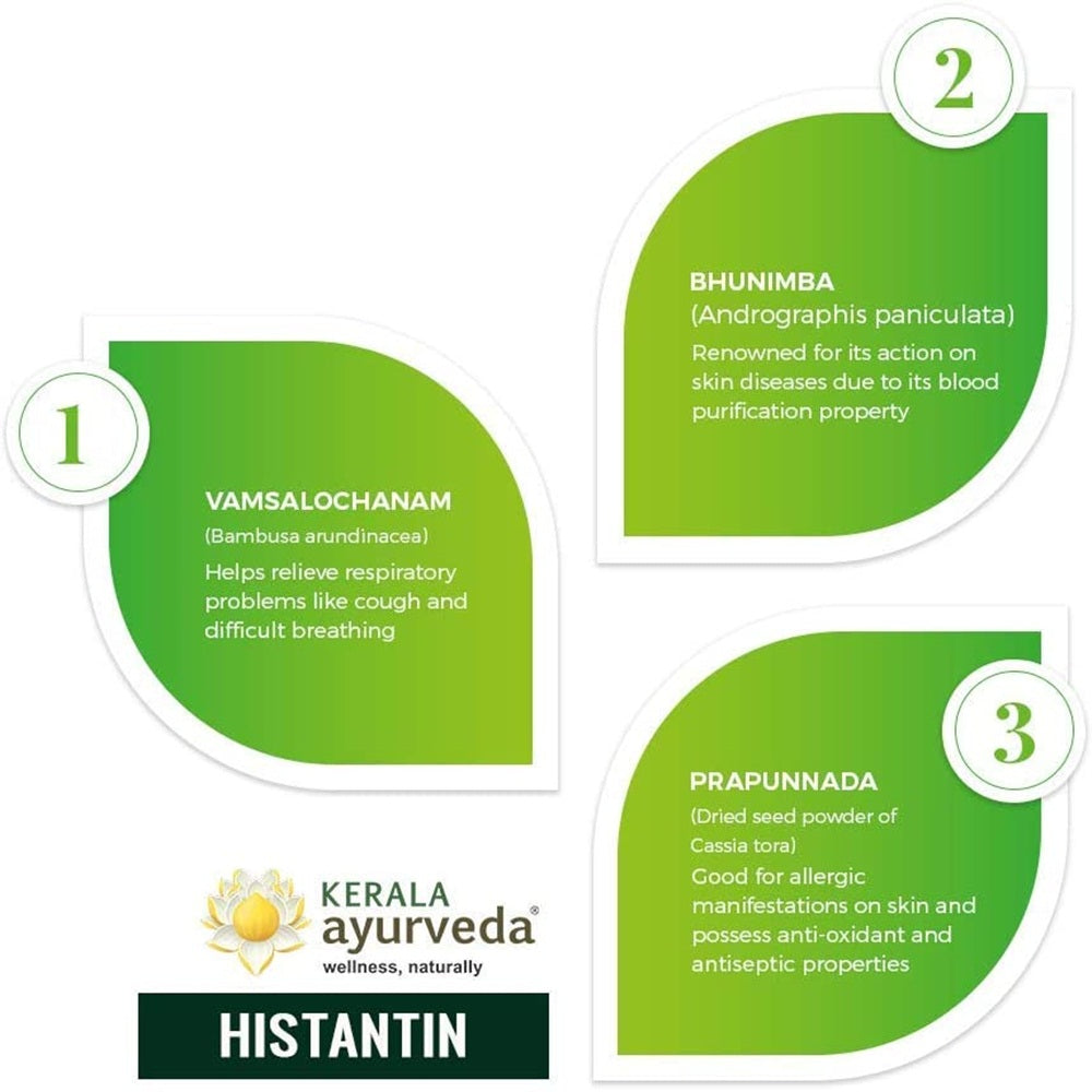 Kerala Ayurveda Histantin Tablet - 100 Tablets