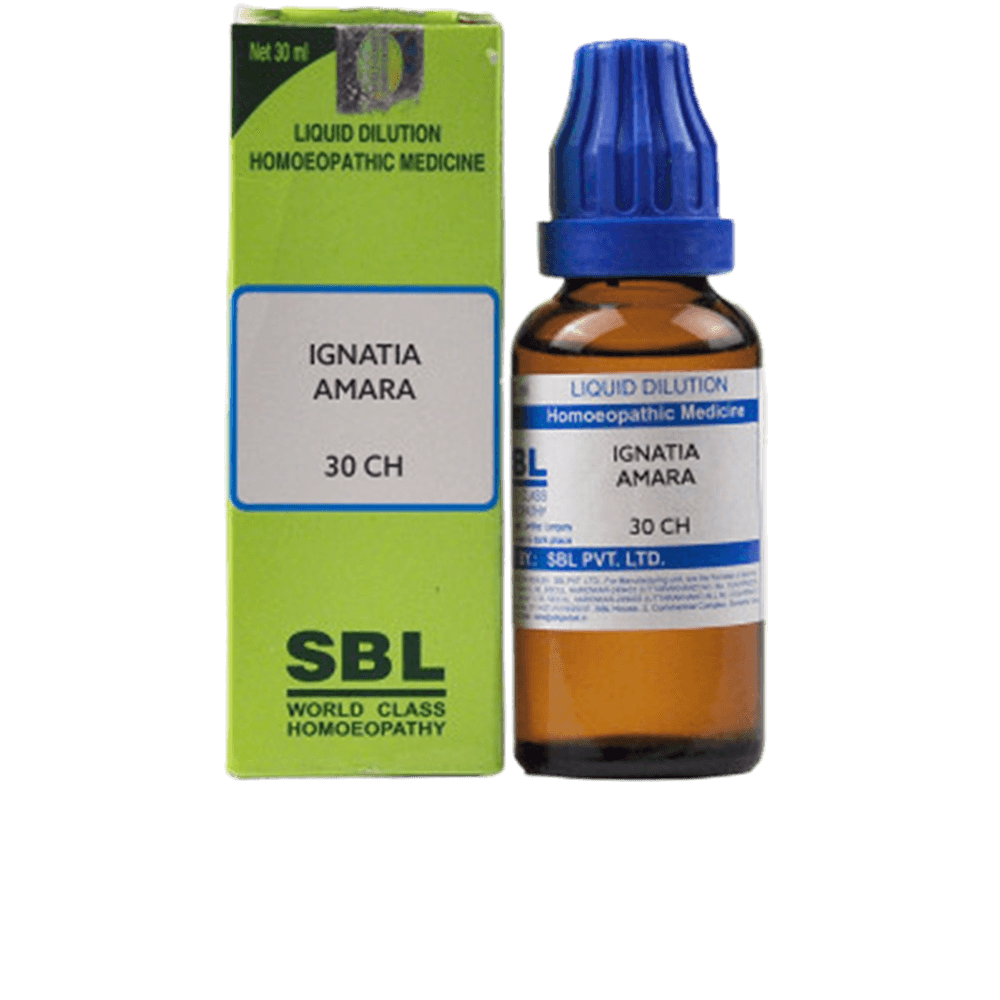 SBL Homeopathy Ignatia Amara Dilution