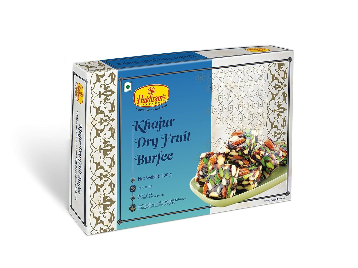 Haldiram's Khajoor Dry Fruit Burfi