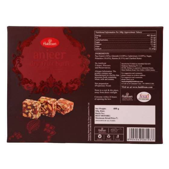 Haldiram's Anjeer Dry Fruit Burfi