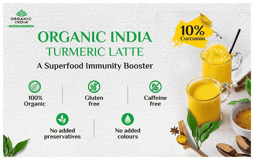 Organic India Turmeric Latte Instant Premix