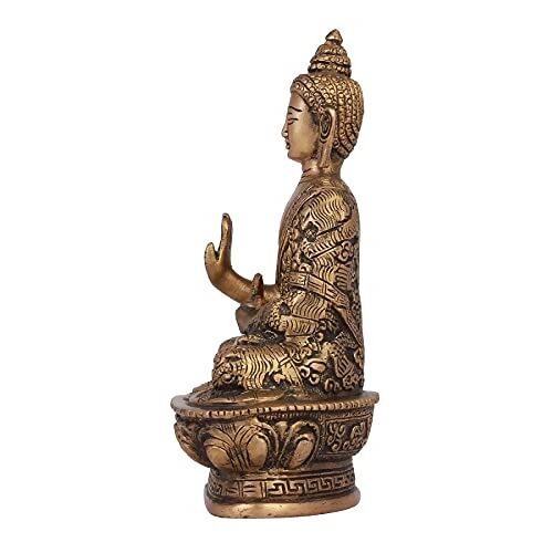 Artvarko Brass Buddha Idol