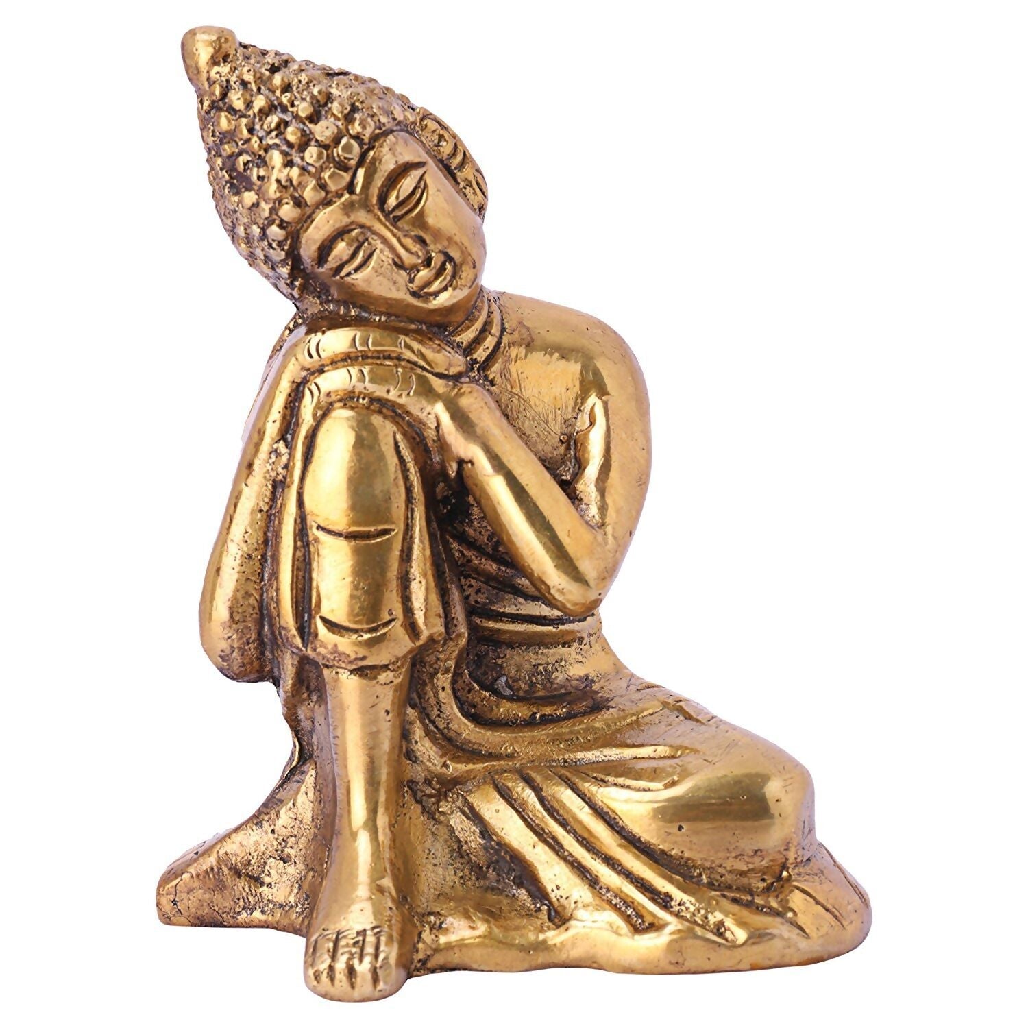 DreamKraft Metal Lord Buddha Idol