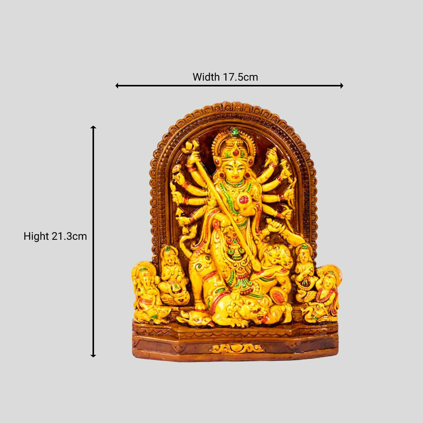 Rare Planet Earthenware Mata Durga Maa Idol