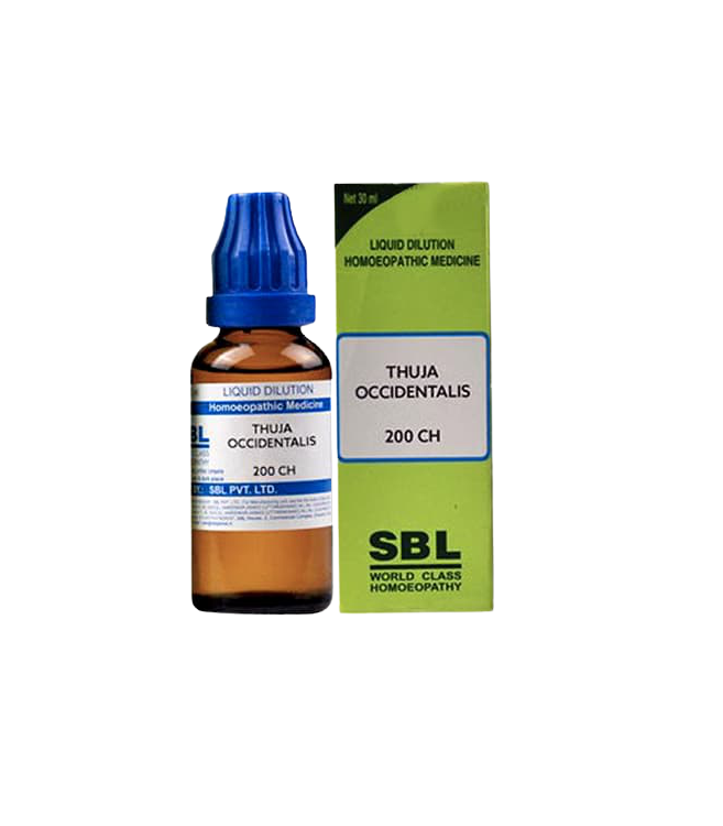 SBL Homeopathy Thuja Occidentalis Dilution