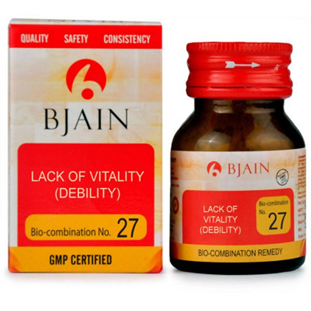 Bjain Homeopathy Bio Combination No.27 Tablet