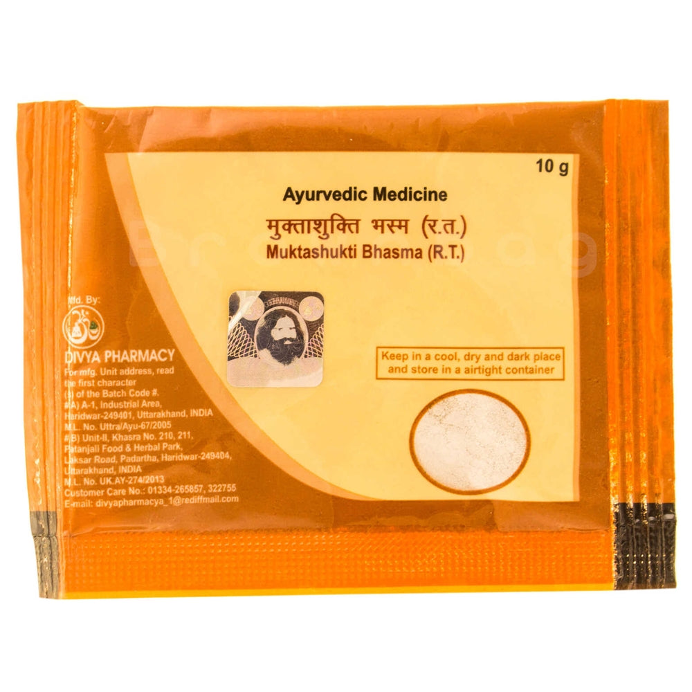 Patanjali Mukta Shukti Bhasma (10 GM)