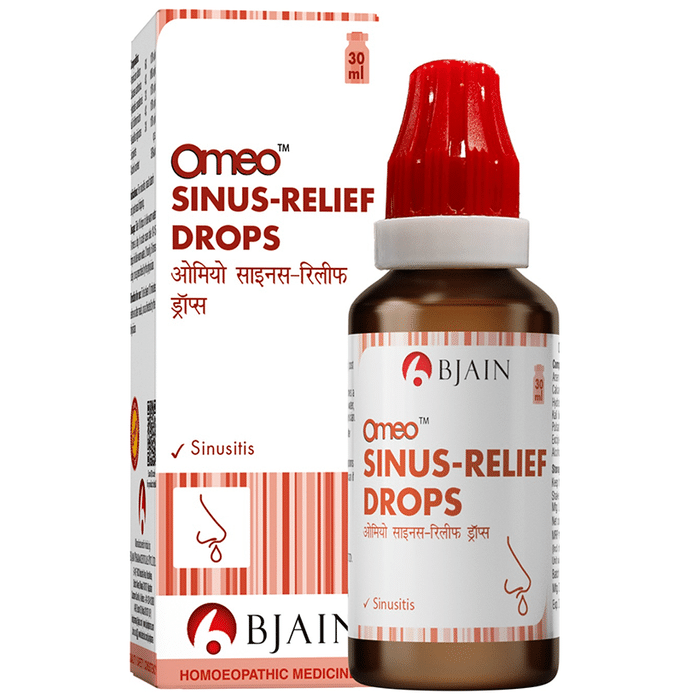 Bjain Homeopathy Omeo Sinus-Relief Drops