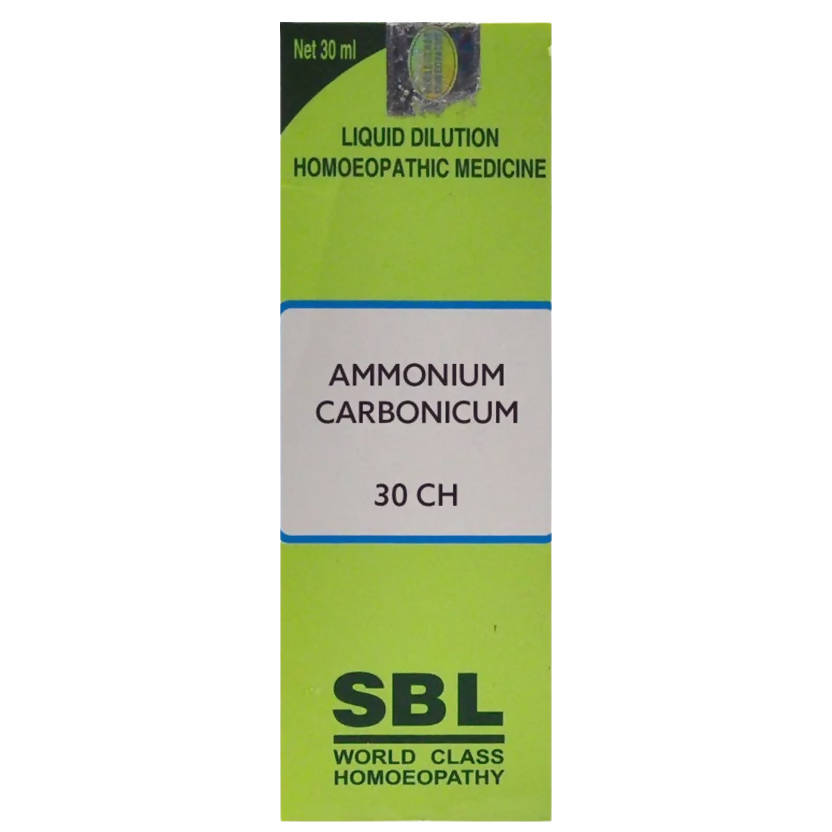 SBL Homeopathy Ammonium Carbonicum Dilution