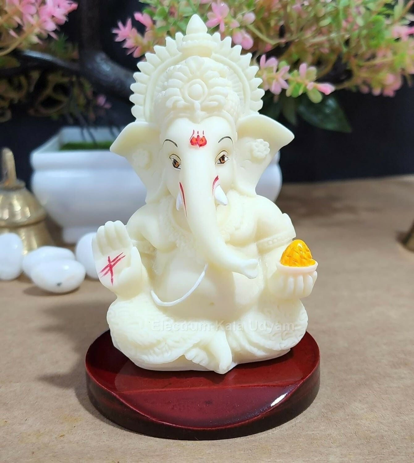 Electrum Kala Udyam Ganesha Idol