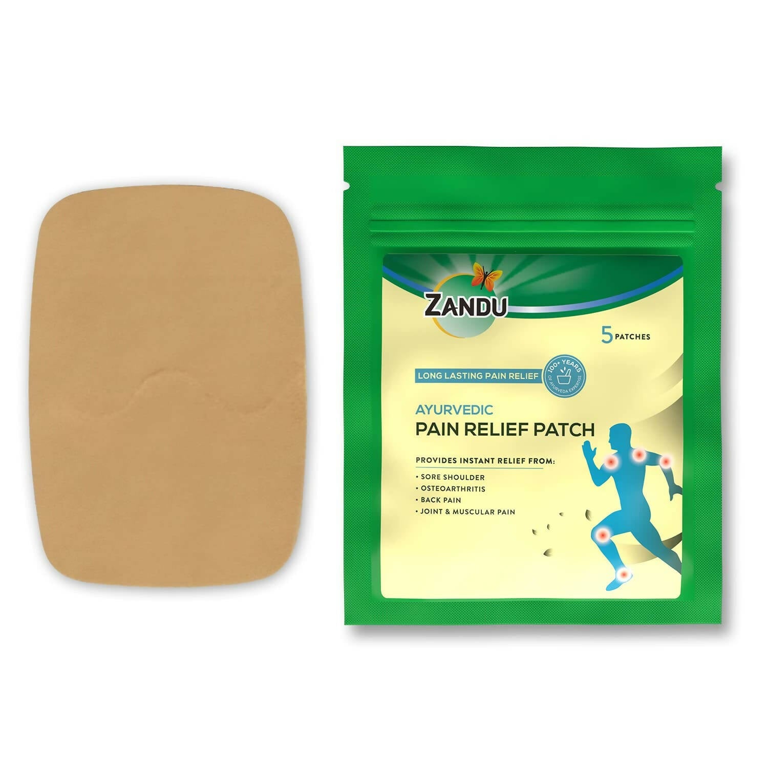 Zandu Ayurvedic Pain Relief Patch