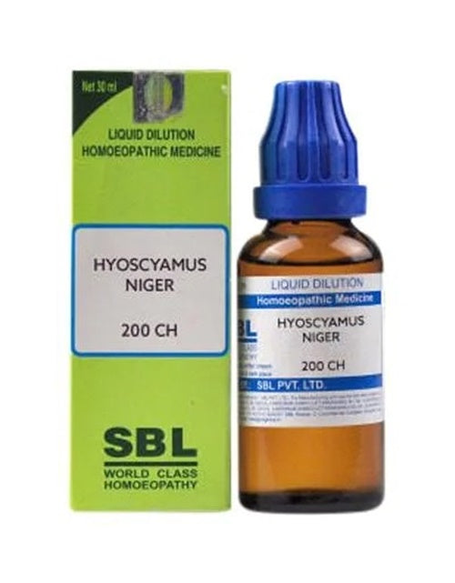 SBL Homeopathy Hyoscyamus Niger Dilution