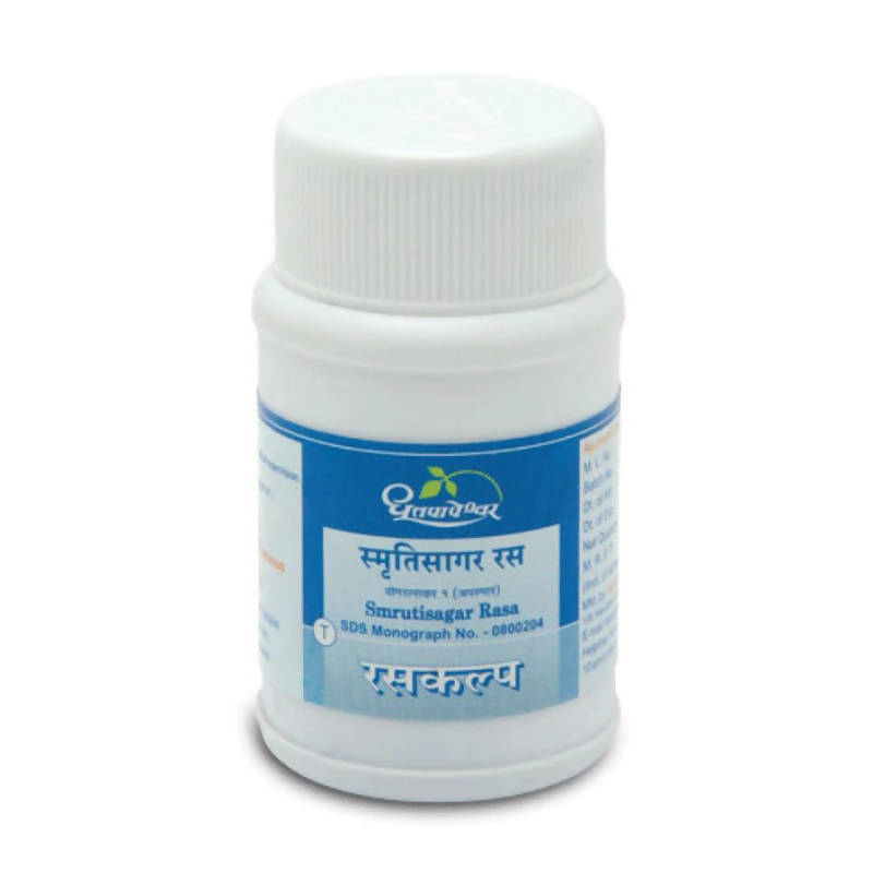 Dhootapapeshwar Smrutisagar Rasa Tablets (50 tabs)