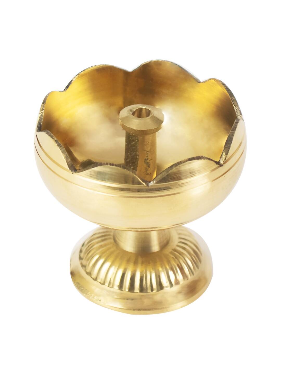 Spillbox Gold-Toned Brass Big Diya Pooja Essential