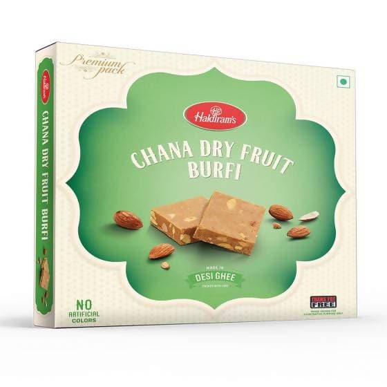 Haldiram's Chana Dry Fruit Burfi