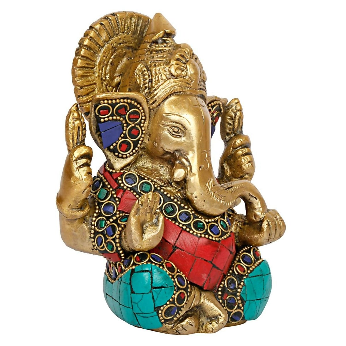 Artvarko Brass Idol Ganesha Murti