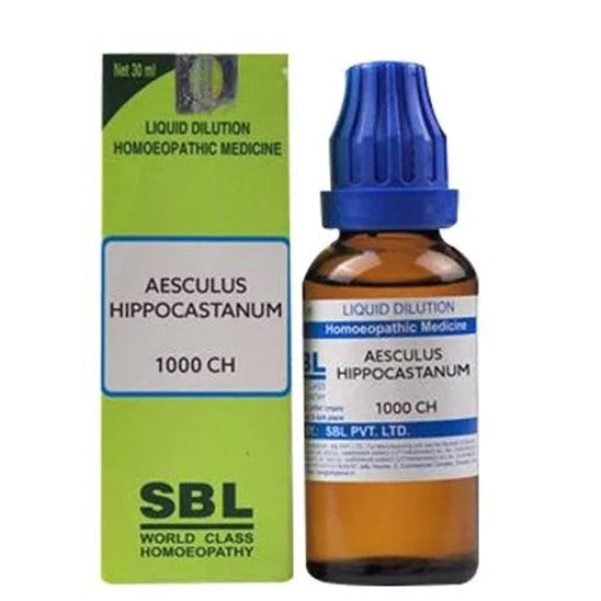 SBL Homeopathy Aesculus Hippocastanum Dilution