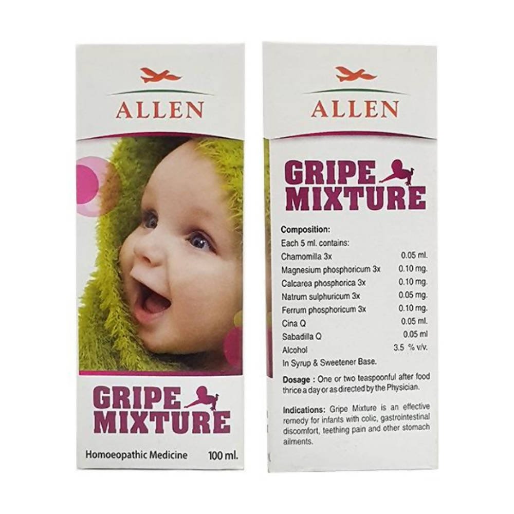 Allen Homeopathy Gripe Mixture Tonic