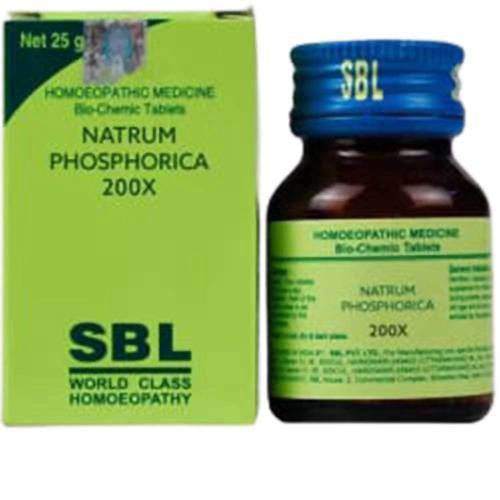 SBL Homeopathy Natrum Phosphoricum Biochemic Tablets