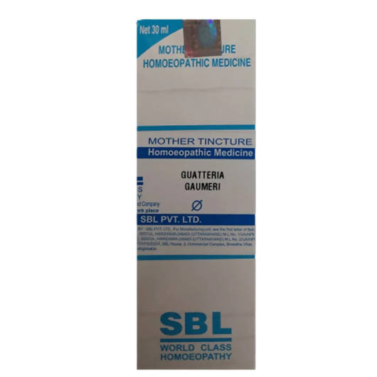 SBL Homeopathy Guatteria Gaumeri Mother Tincture Q