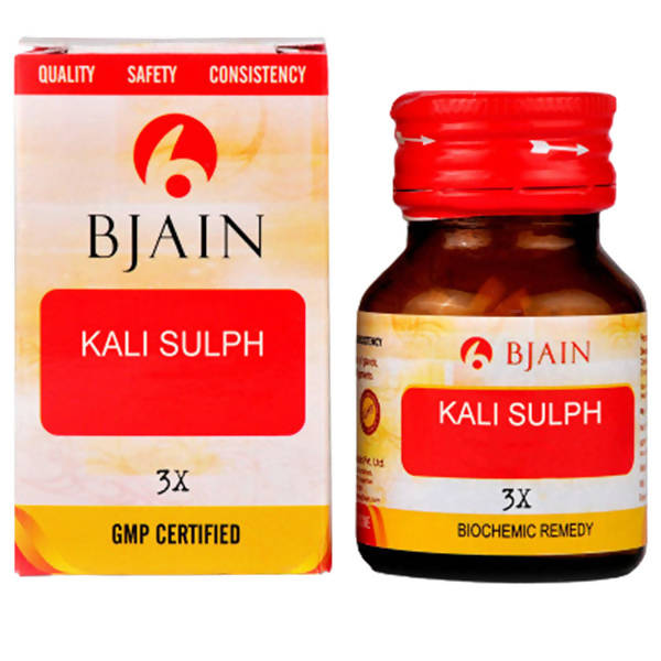 Bjain Homeopathy Kali Sulphuricum Biochemic Tablet