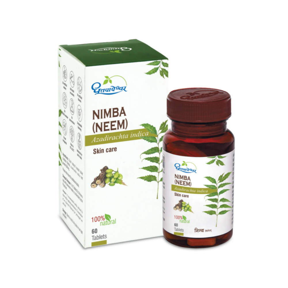 Dhootapapeshwar Nimba (Neem) Tablets (60 tabs)