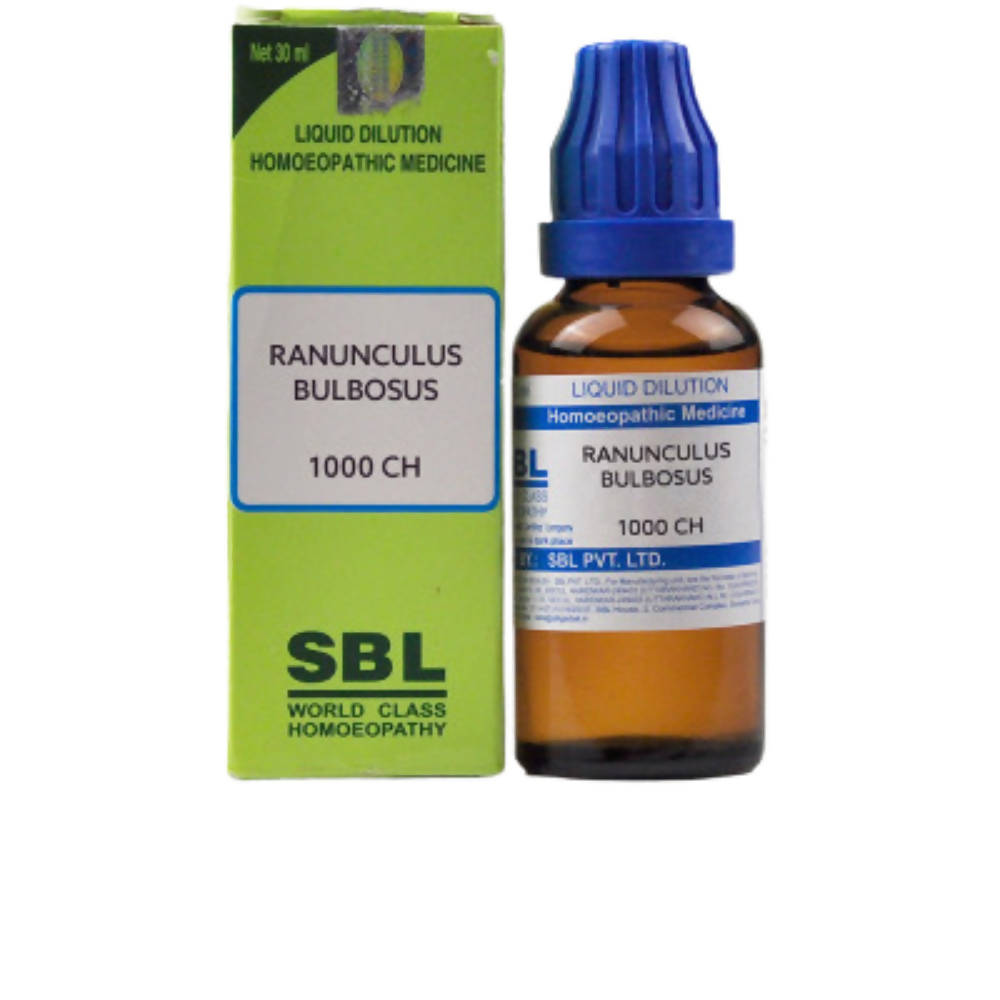 SBL Homeopathy Ranunculus Bulbosus Dilution