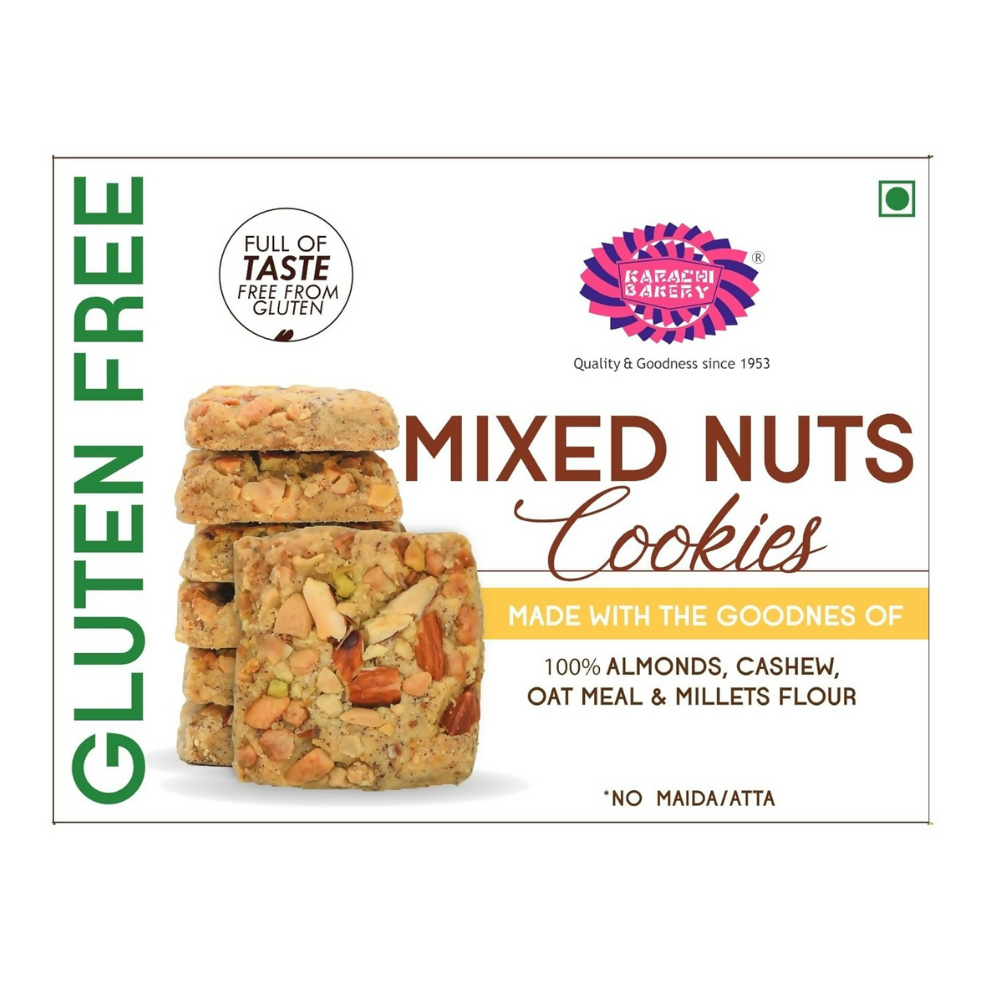 Karachi Bakery Gluten Free Biscuits (Mixed Nut)