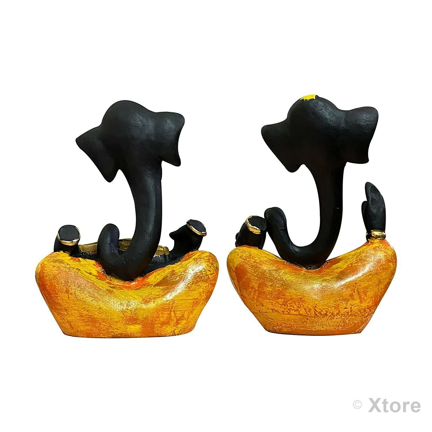 Xtore Resin Floating Ganesha Statues Decorative Showpiece