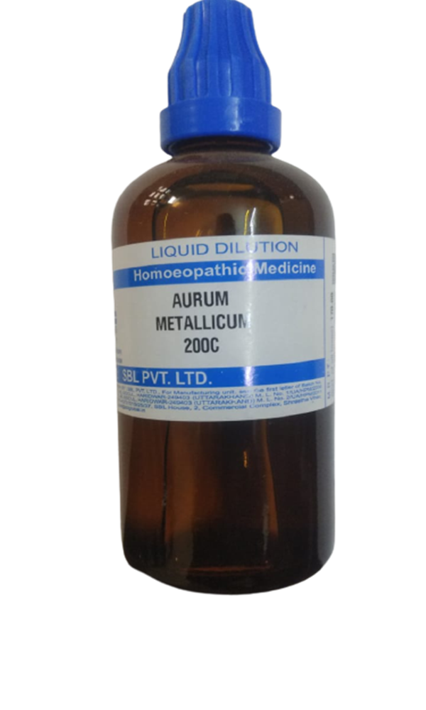 SBL Homeopathy Aurum Metallicum