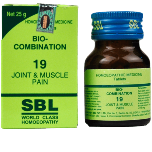 SBL Homeopathy Bio-Combination 19 Tablets