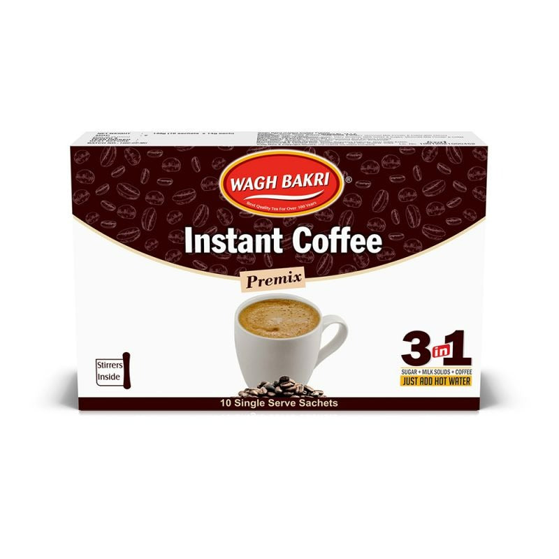 Wagh Bakri Coffee Instant Premix (10 Sachets)