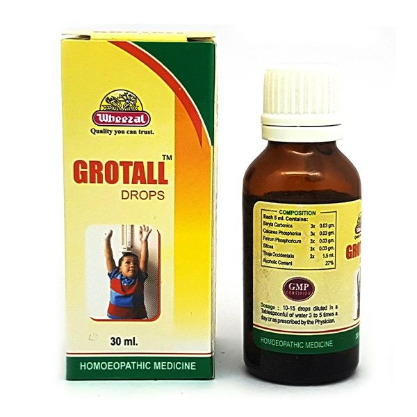 Wheezal Homeopathy Grotall Drops