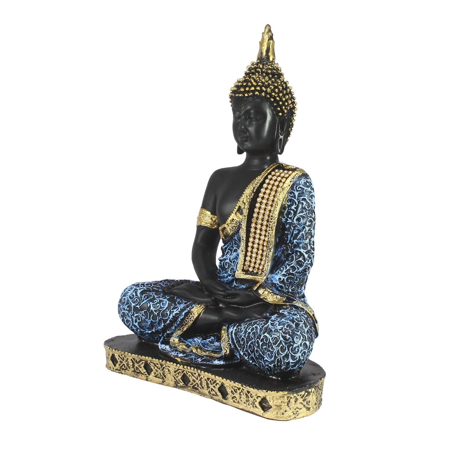 eCraftIndia Buddha Showpiece - Blue