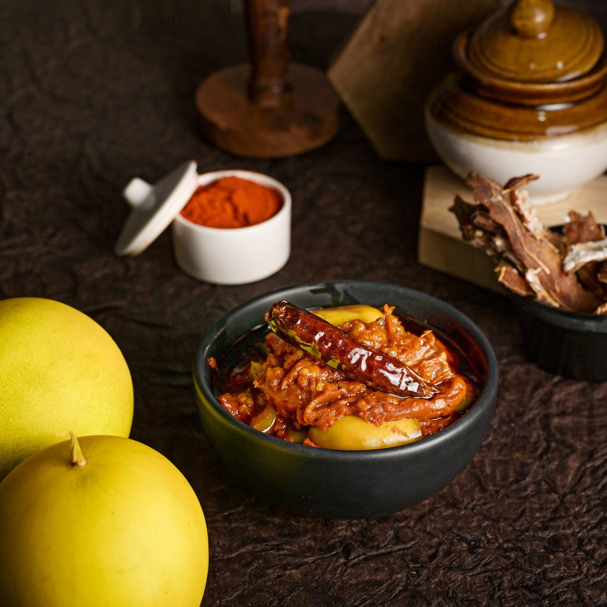 Yellow Cucumber Pickle / Kakadee Ka Aachar / Dosakaya Pickle