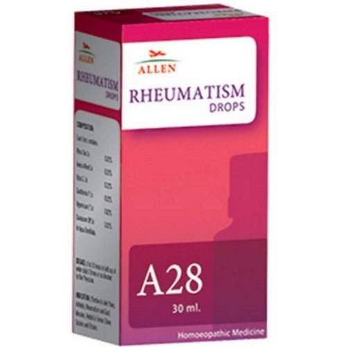 Allen Homeopathy A28 Rheumatism Drops