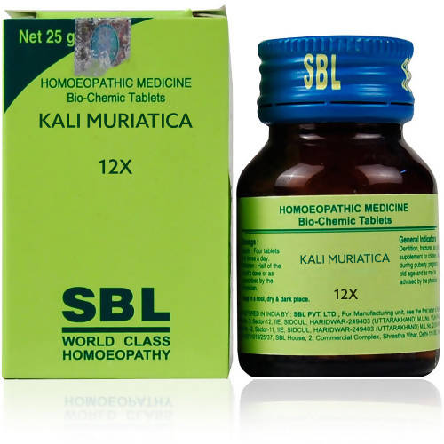 SBL Homeopathy Kali Muriaticum Biochemic Tablets