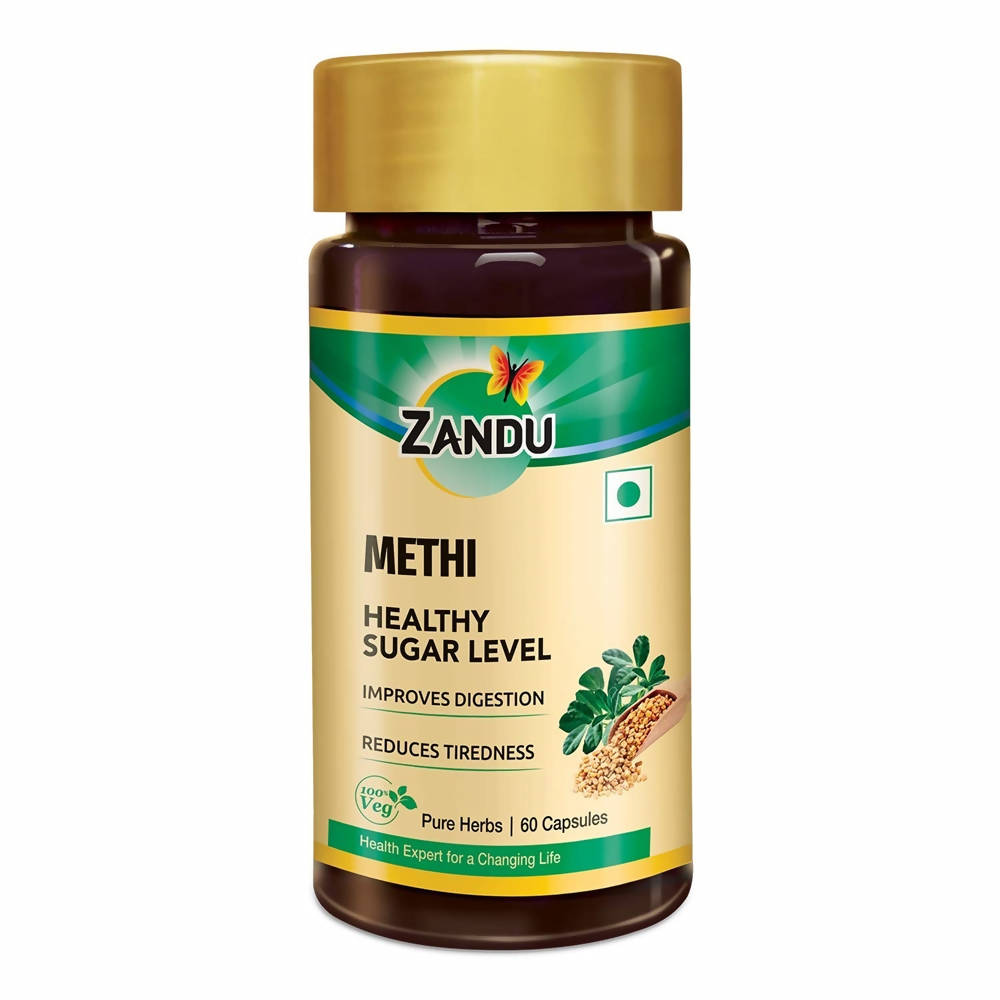 Zandu Methi Healthy Sugar Level Capsules