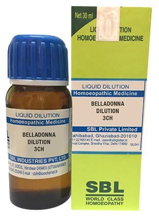 SBL Homeopathy Belladonna Dilution