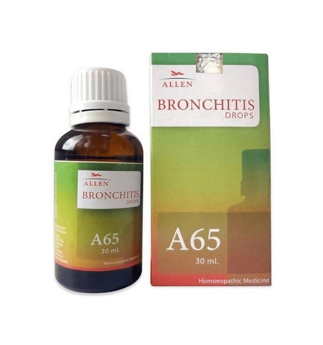 Allen Homeopathy A65 Bronchitis Drops