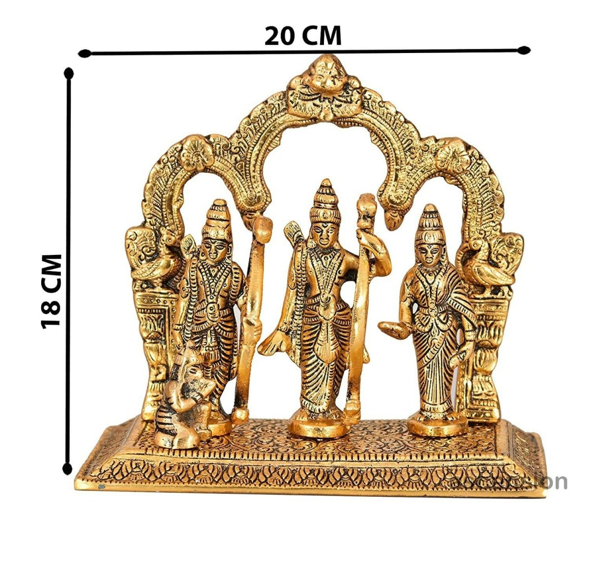 Ascension Metal Lord Ram Darbar Idol