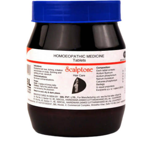 SBL Homeopathy Scalptone Hair Care Tablets