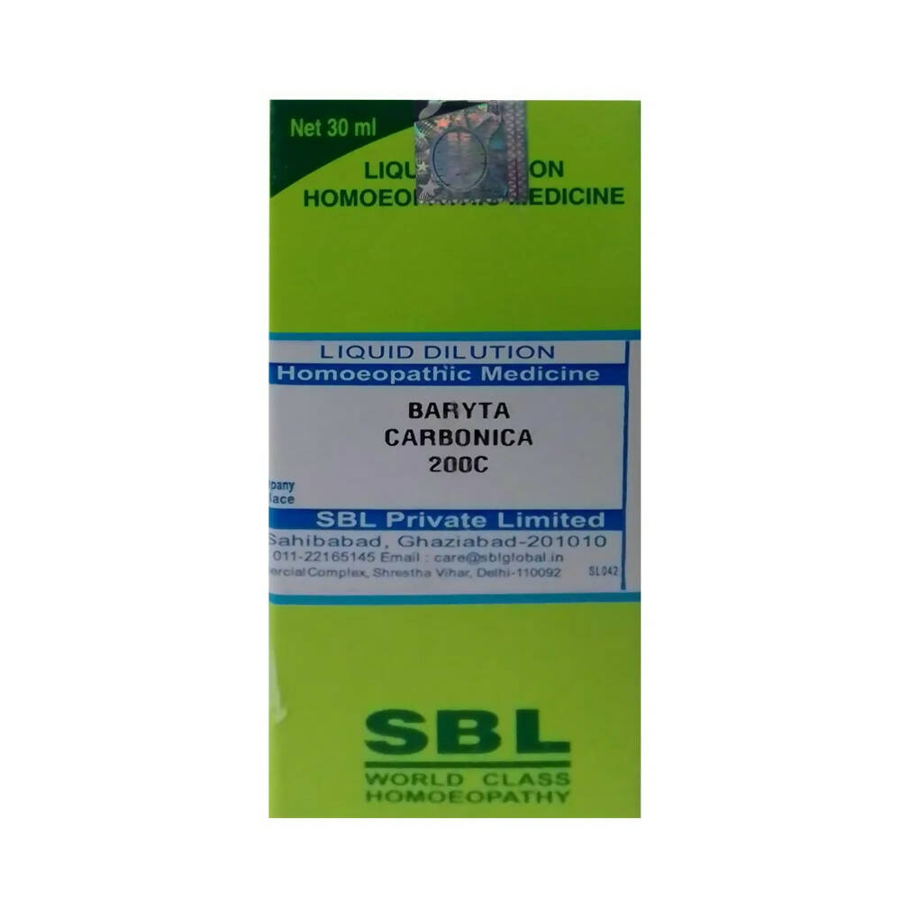 SBL Homeopathy Baryta Carbonica Dilution