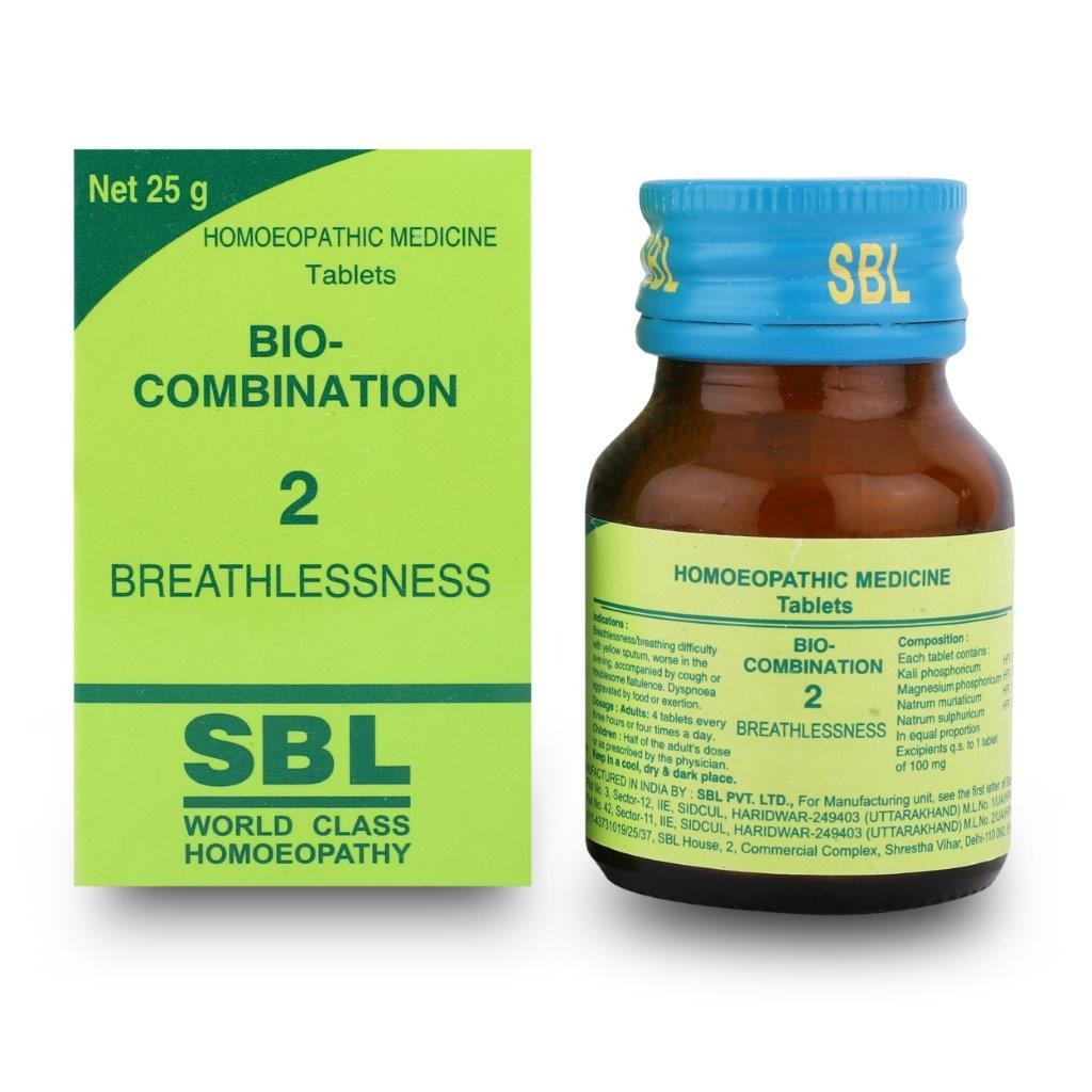 SBL Homeopathy Bio-Combination 2 Tablet