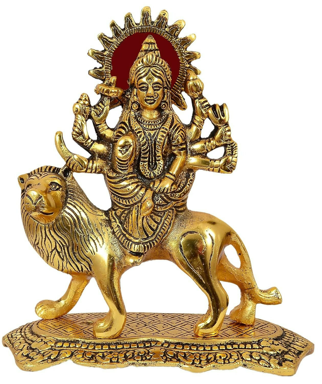 Nexplora Industries Metal Durga Maa Idol