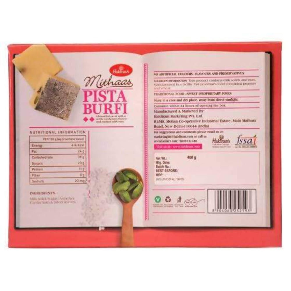 Haldiram's Pista Burfi