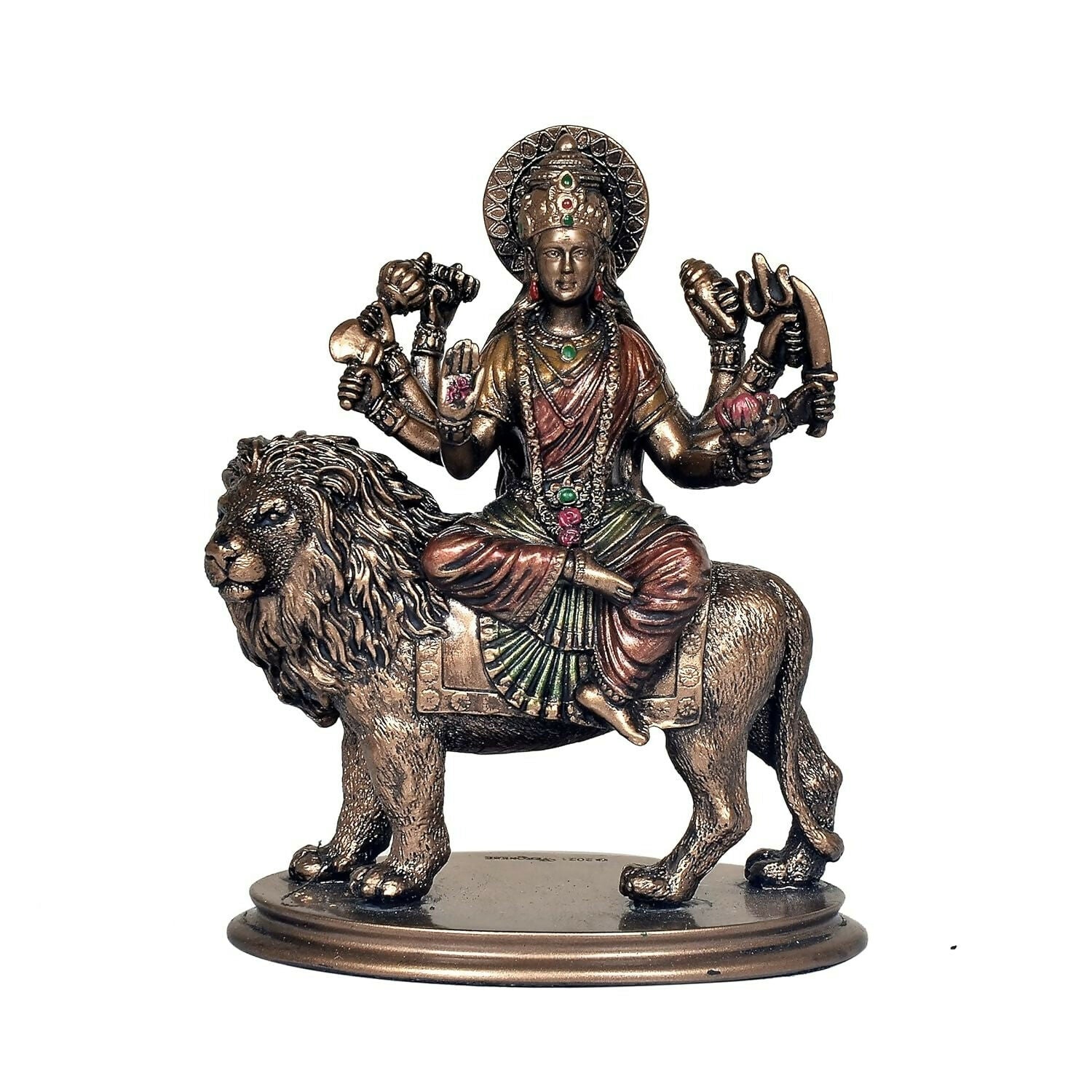 Umi Cold Cast Resin Maa Durga Idol