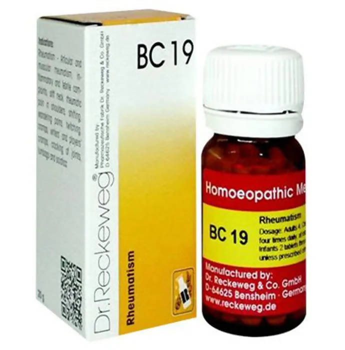 Dr. Reckeweg Bio Combination 19 (BC 19) Tablets